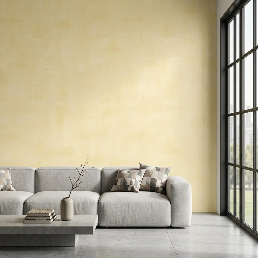 Papel Vinilico Texturado Disney 2020/2 Muresco Decostock Amarillo