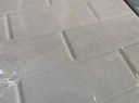 Placas X 10 3d Autoadhesivas Pared Muresco Pintable/lavable  Blanco Ladrillo