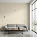 Papel Vinilico Texturado C/diseño Muresco Cypress 4027/2 Ds Natural