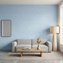 Papel Vinilizado Patina Lunares Go Kids 621/1 Muresco Dstock Celeste