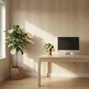 Papel Vinilico Texturado Cypress Rayado Muresco 4026/3 Beige Arena