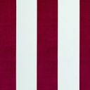 Papel Vinilizado Rayado Blanco Y Bordo Amarie 36/2 Muresco Bordó