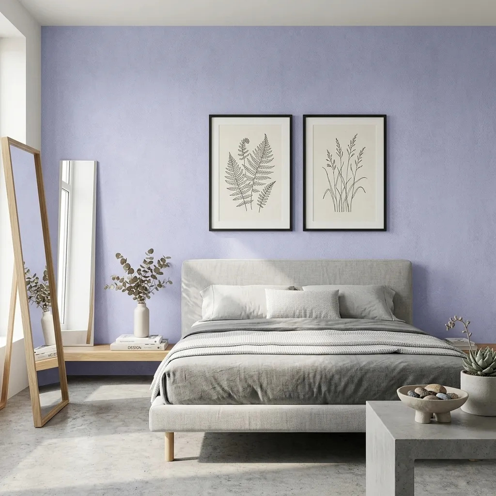 Papel Vinilico Texturado Muresco Cypress 4024/5 Decostock Celeste Lavanda