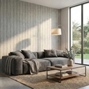 Placas X 10 3d Autoadhesivas Pared Muresco Pintable/lavable  Blanco Madera Gris