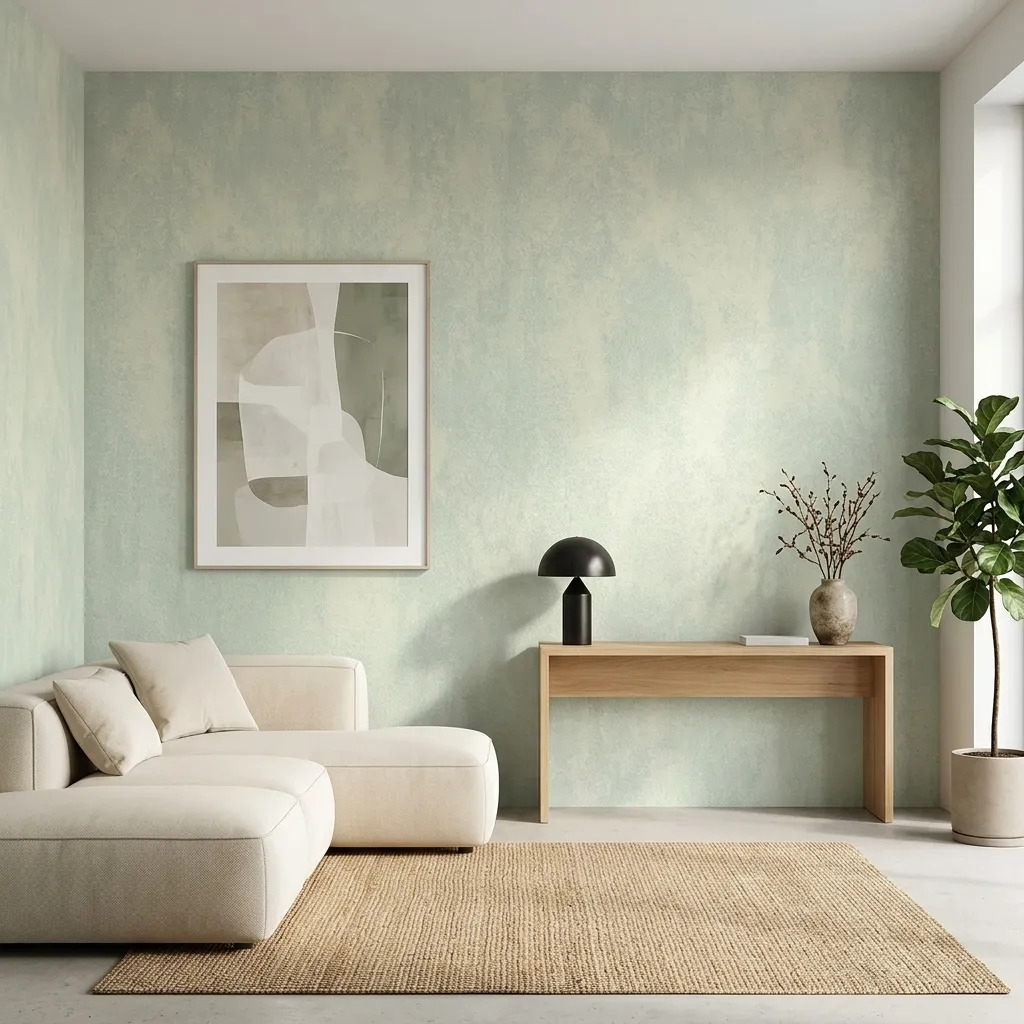 Papel Vinilico Texturado Muresco Cypress 4024/9 Decostock Verde Claro