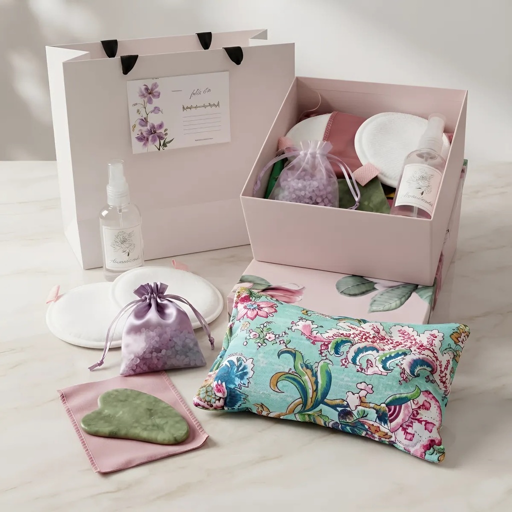 Box/kit Regalo Día Mujer Spa Excelente Calidad Presentación Verbena