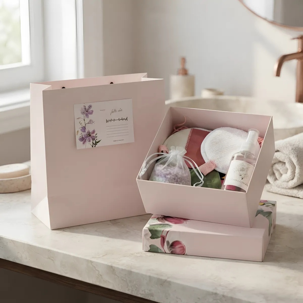 Box/kit Regalo Día Mujer Spa Excelente Calidad Presentación Verbena