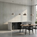 Placas X 10 3d Autoadhesivas Pared Muresco Pintable/lavable  Blanco Madera Gris