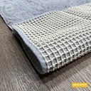 Alfombra Costado De Cama Pelo Largo Attica 50x85 Antidesliz Dib