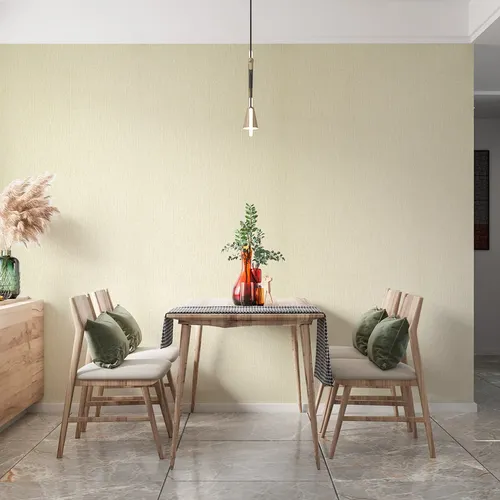 Papel Vinilizado Raye Beige Blanco 1125/2 Decorpaper Muresco