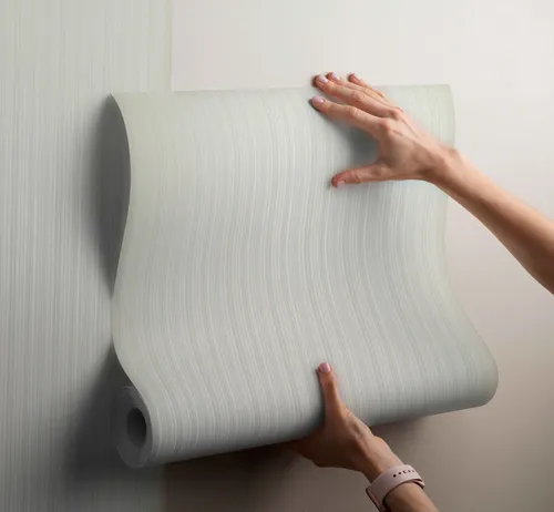 Papel Vinilizado Rayado Pastel Decorpaper Muresco 1153/1 Ds