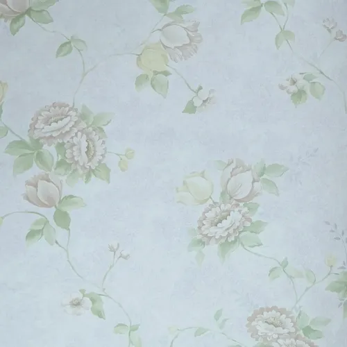 Papel Vinilizado Flores Pastel 1173/2 Decorpaper Muresco Ds