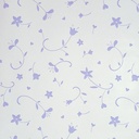 Papel Vinilizado F/ Blanco Flores 1180/1 Decorpaper Muresco