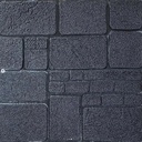 Placas X 10 3d Autoadhesivas Pared Muresco Pintable/lavable  Blanco Piedra Negra