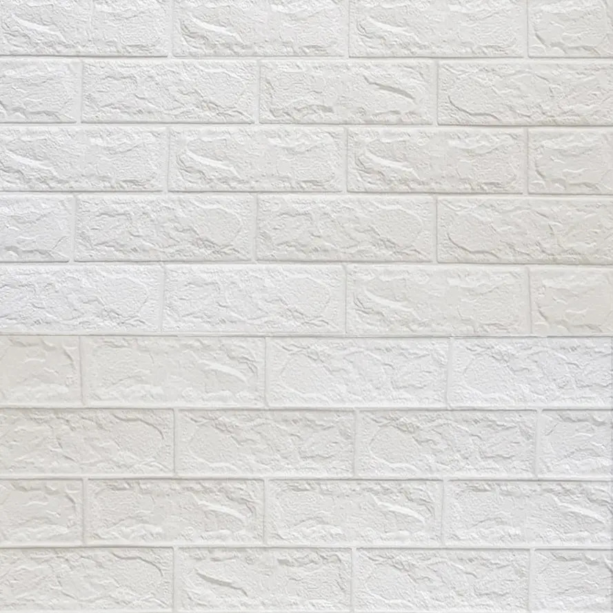 Placas X 10 3d Autoadhesivas Pared Muresco Pintable/lavable  Blanco Laja