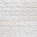 Placas X 10 3d Autoadhesivas Pared Muresco Pintable/lavable  Blanco Laja