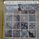 Ceramico Calcareo 3d Autoadhesivo Muresco 25,4x25,4cm Dstock