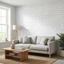 Placas X 10 3d Autoadhesivas Pared Muresco Pintable/lavable  Blanco Laja