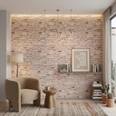 Papel Vinilico Lavable Studio 1946/1 Simil Laja Muresco Laja