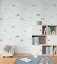 Papel Vinilico F/ Celeste Winnie Pooh Disney 2037/1 Muresco