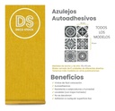 Azulejos Cerámicos Autoadhesivos Vintage Muresco Modelos 1621/1