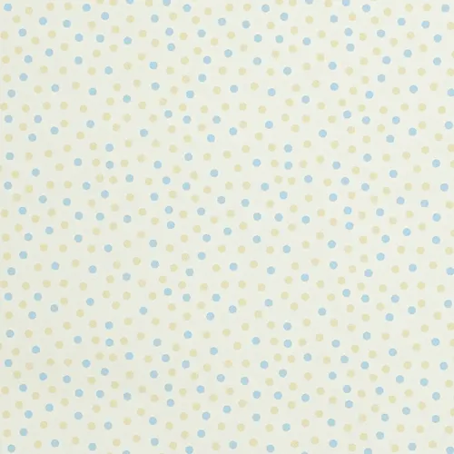 Papel Vinilico Lunares Beige F/ Crema 2064/1 Disney Muresco