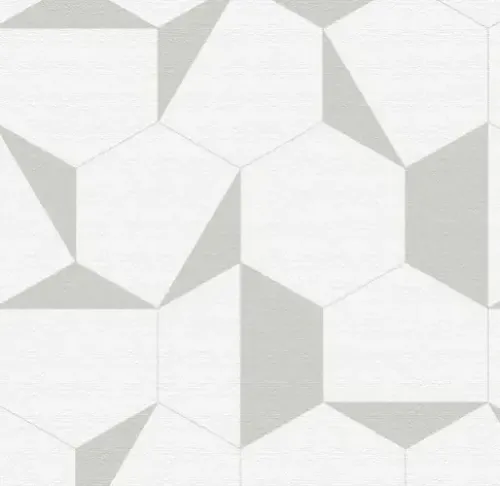 Papel Vinilico Lavable Gris Blanco 2323/2 Picnic 2 Muresco