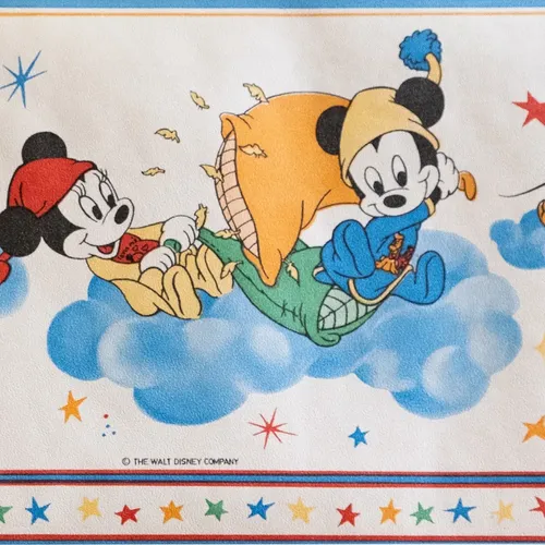 Guarda Vinilica X 5 Mts Pijamada Mickey Y Sus Amigos 2509/3 DecoStock