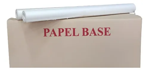 Pack X 2 Rollos Papel Base  Ancho:0,56 X 9,50 Mts Deco Stock