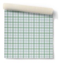 Papel Vinilizado Cuadrillé Verde Viva La Casa Muresco 185/1
