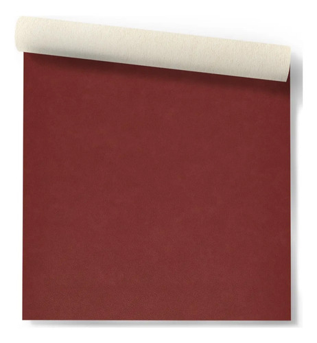 Papel Vinílico Símil Cuero Bordó Muresco Corium 4214/9 DecoStock