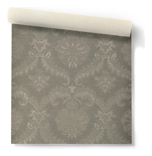 Papel Vinilico Provenzal Gris Vison Muresco Cinthia 6100/6