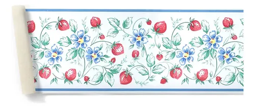 Guarda Vinilizada Bord X 5 Mts  Florcitas 90286/3 DecoStock