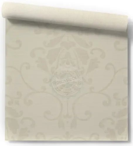 Papel Vinilico Text. Plisse Arabescos Beige Muresco 6502/1