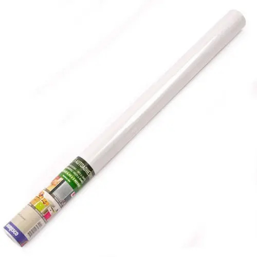 Rollos De Pvc Autoadhesivo Blanco Muresco Rollo: 45cmx 2 Mts