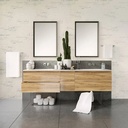 Papel Vinilizado Home Letras Cursiva Azules Muresco 3725/1 DecoStock
