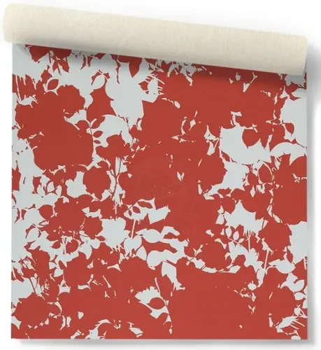 Papel Vinilico Texturado Fondo Rojo Muresco Picnic 2303/1 DecoStock