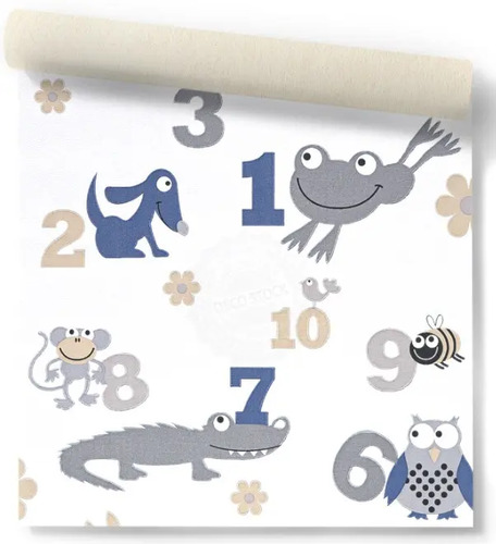 Papel Vinilico Espumado 503043 Kids & Teens Rasch Muresco DecoStock