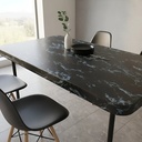 Rollo De Pvc Autoadhesivo Imperial Símil Marmol Oscuro 10 M DecoStock