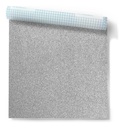 Rollo De Pvc Autoadhesivo Glitter Plateado Muresco 10 M DecoStock