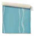 Papel Vinilizado Amarie Muresco Celeste Turquesa 39/3 DecoStock