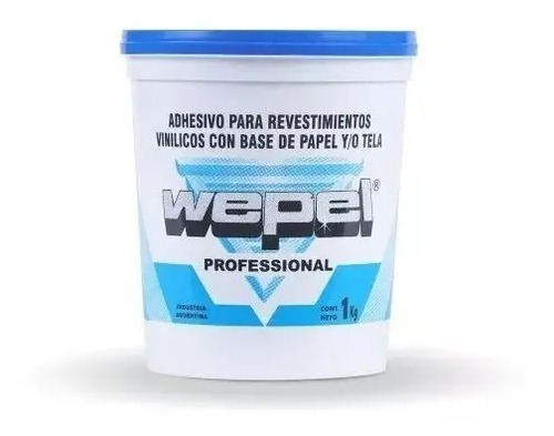 Pack X 2 Tarros Adhesivo Wepel Para Papeles X 1 Kg Decostock