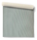 Papel Vinilizado Importado Rayado Verde F/blanco 25904 Club House Kingfisher DecoStock
