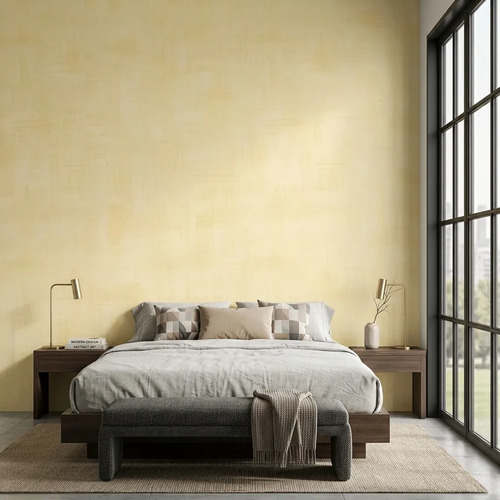 Papel Vinilico Texturado Disney 2020/2 Muresco Decostock Amarillo