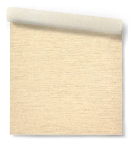 Papel Vinílico Texturado Beige Maíz Madras Muresco 4300/5 Ds