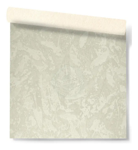 Papel Vinílico Lounge 7451/2 Muresco Hojas Crema Natural DecoStock