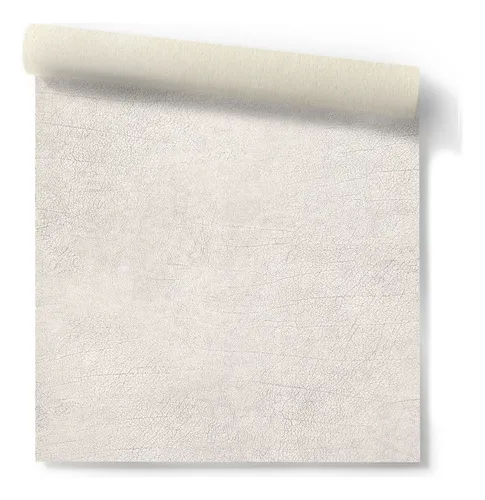 Papel Vinílico Importado Simil Cuero Claro 17930 Bn Curious DecoStock