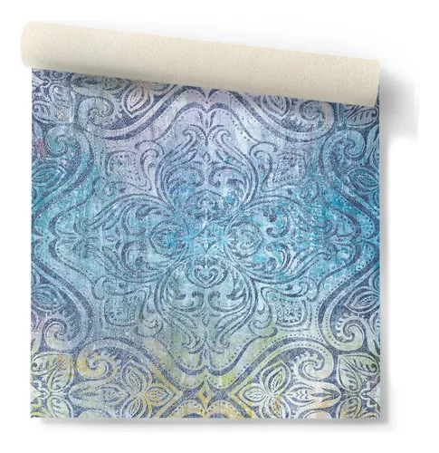 Papel Vinílico Degrade Provenzal Brillo 5700/1 Milano City Importado DecoStock