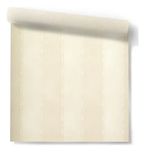Papel Vinilizado Rayado Beige Cuentos Muresco 7811/2 DecoStock