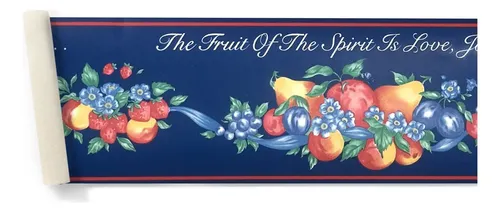 Guarda  Vinilizada Bord X 5 Mts - Cocina - Frutas 90284/5 DecoStock